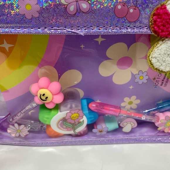 Hot Focus Purple Wristlet Stationery Set - Picture 3 of 7